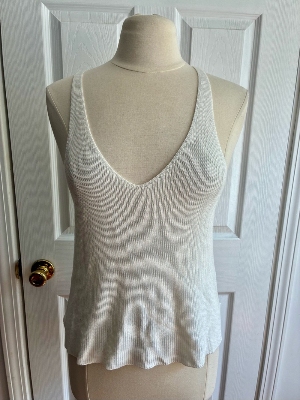 Forever 21 Deep V Knit Tank Top